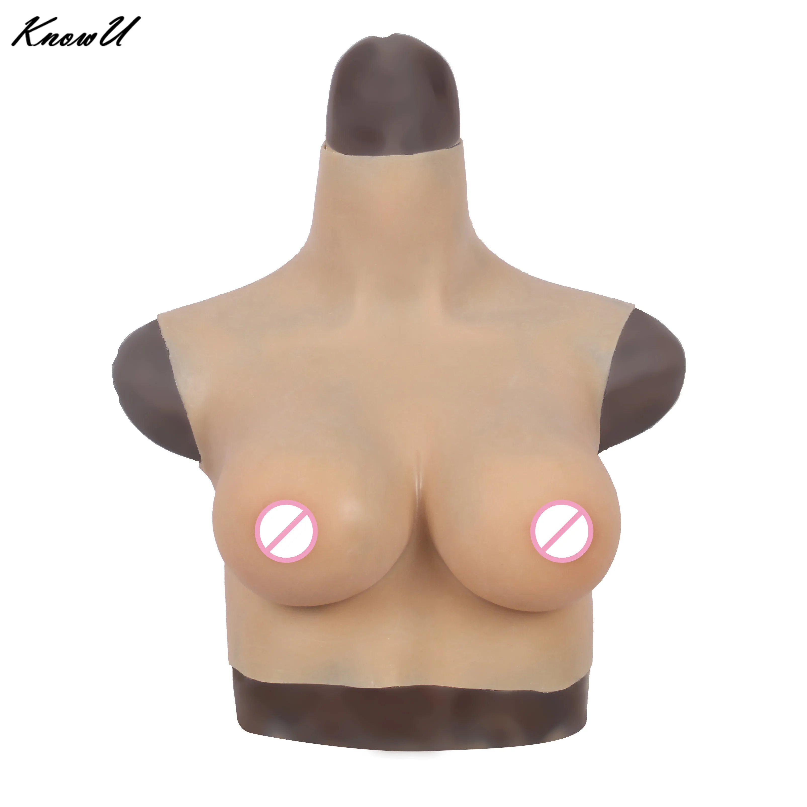 

KnowU D Cup Silicone Breast Forms Liquid Silicone Filled Boobs DragQueen Silikonbrustprothesen formes mammaires en silicone