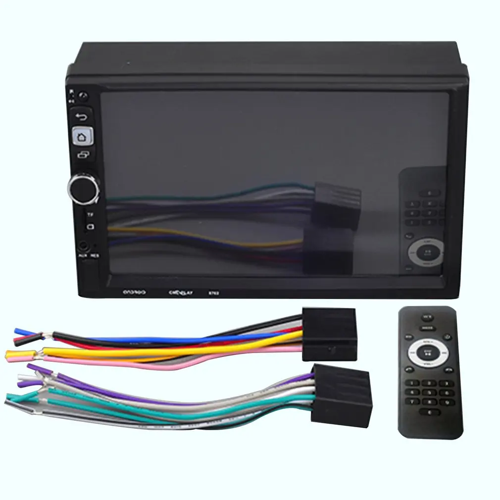 

8702 7 Inch Bluetooth Stereo Auto Car Media MP5 Player RC Control Rear View Camera Remote Control Car Rear View Camera