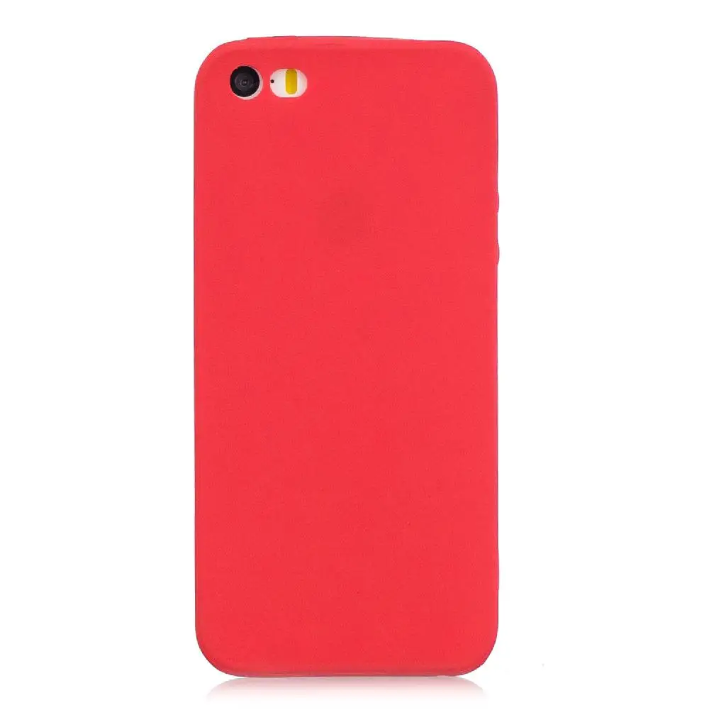 Силиконовый чехол для телефона iPhone 7 8 X XS MAX XR 6 6S Plus 5S SE Чехлы карамельного цвета