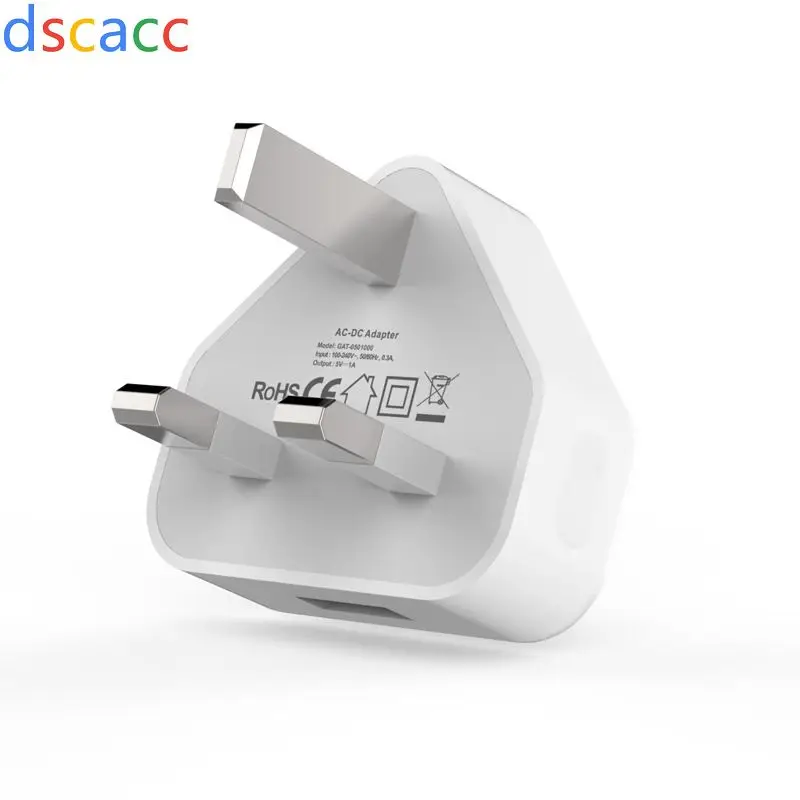 

DSCACC Travel USB Wall Power Adapter EU for iPhone Charger for Xiaomi for Samsung for Huawei P20 Lite 100pcs