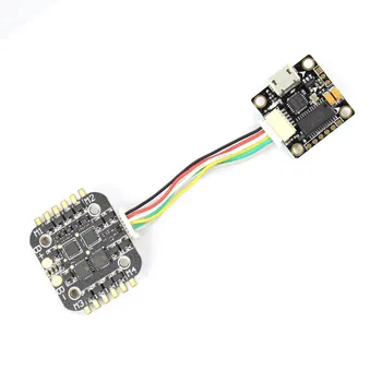 

Super_S F4 Flight Controller Board built-in Betaflight OSD Blheli_S 4in1 ESC 2S for Indoor Brushless FPV DIY Racing Drone