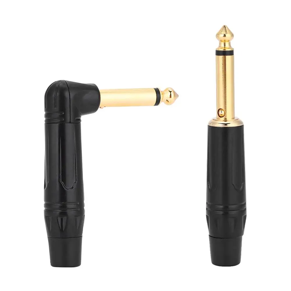 

6.35mm Audio Plug with Mute Silent Switch Musical Instrument Accessory