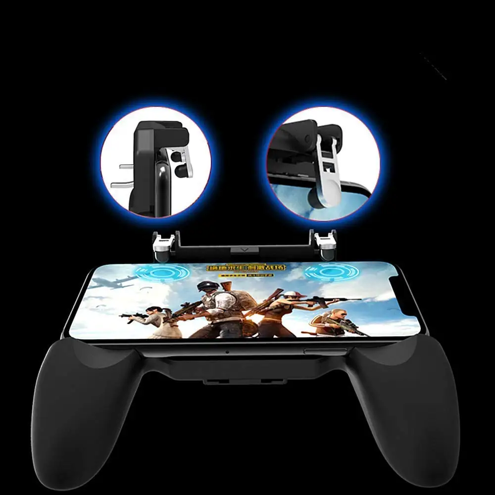 All-in-One Mobile Game PUBG Controller Free Fire PUGB Mobile Joystick Gamepad Metal L1 R1 Button for iPhone Gaming