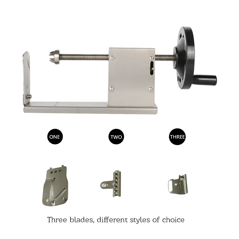 Торнадо резак для картофеля спиральный резак для картофеля многофункциональный Нержавеющая сталь овощной картофель морковь витой слайсер кухонный инструмент