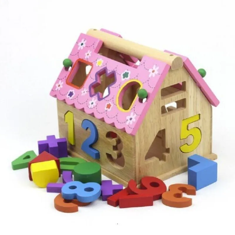 

Geometry Shape Digital Box Wooden Toys