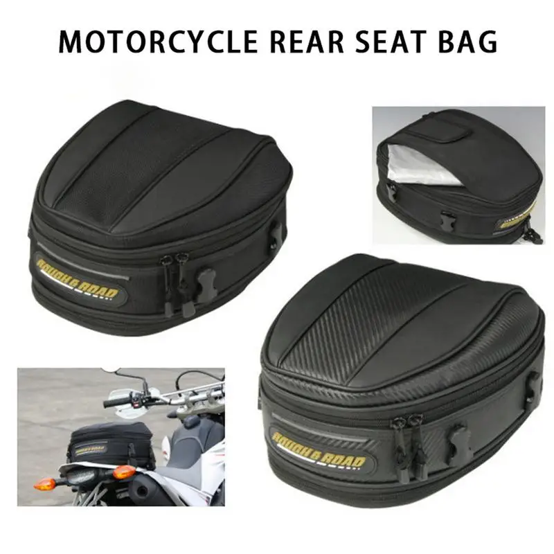 Водонепроницаемая мотоциклетная сумка для хвоста, многофункциональная прочная сумка для заднего сиденья мотоцикла, рюкзак велосипедиста, новейшая модель