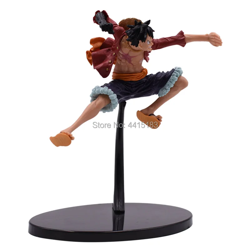 17 cm Anime One Piece The Top War6 Monkey D. Luffy PVC Action Figure Doll Collectible Model Toy Christmas Gift For Children