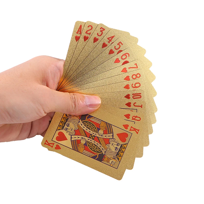 Играющий дракон карты 2 упаковки водостойкие карты ПВХ Набор для покера прочные творческие подарочные карты алмазные пластиковые покерные карты игры