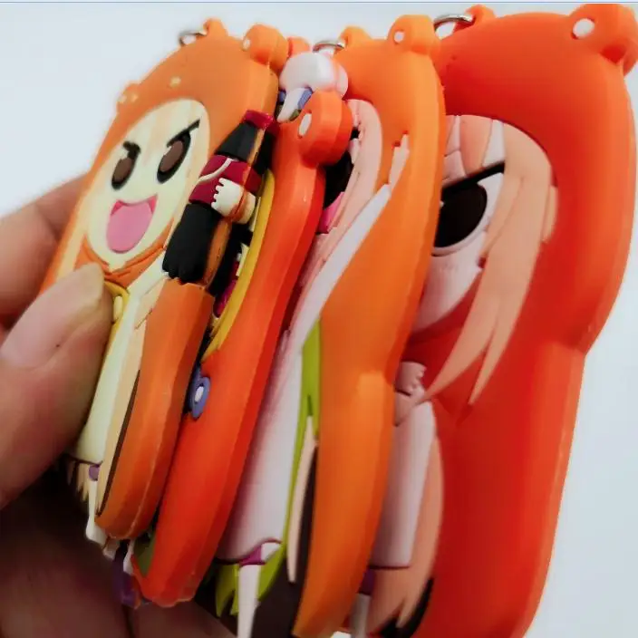 Гимуто! Umaru chan cos двойной пвх брелок японское аниме оранжевый Doma key chian для мужчин и