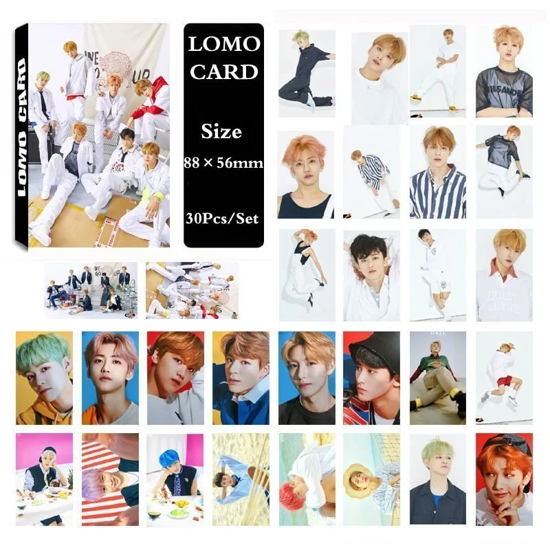 

30pc KPOP NCT NCT DREAM Album We Go Up Photo Card Poster Lomo Cards Self Made Paper HD Photocard Fans Gift Collection