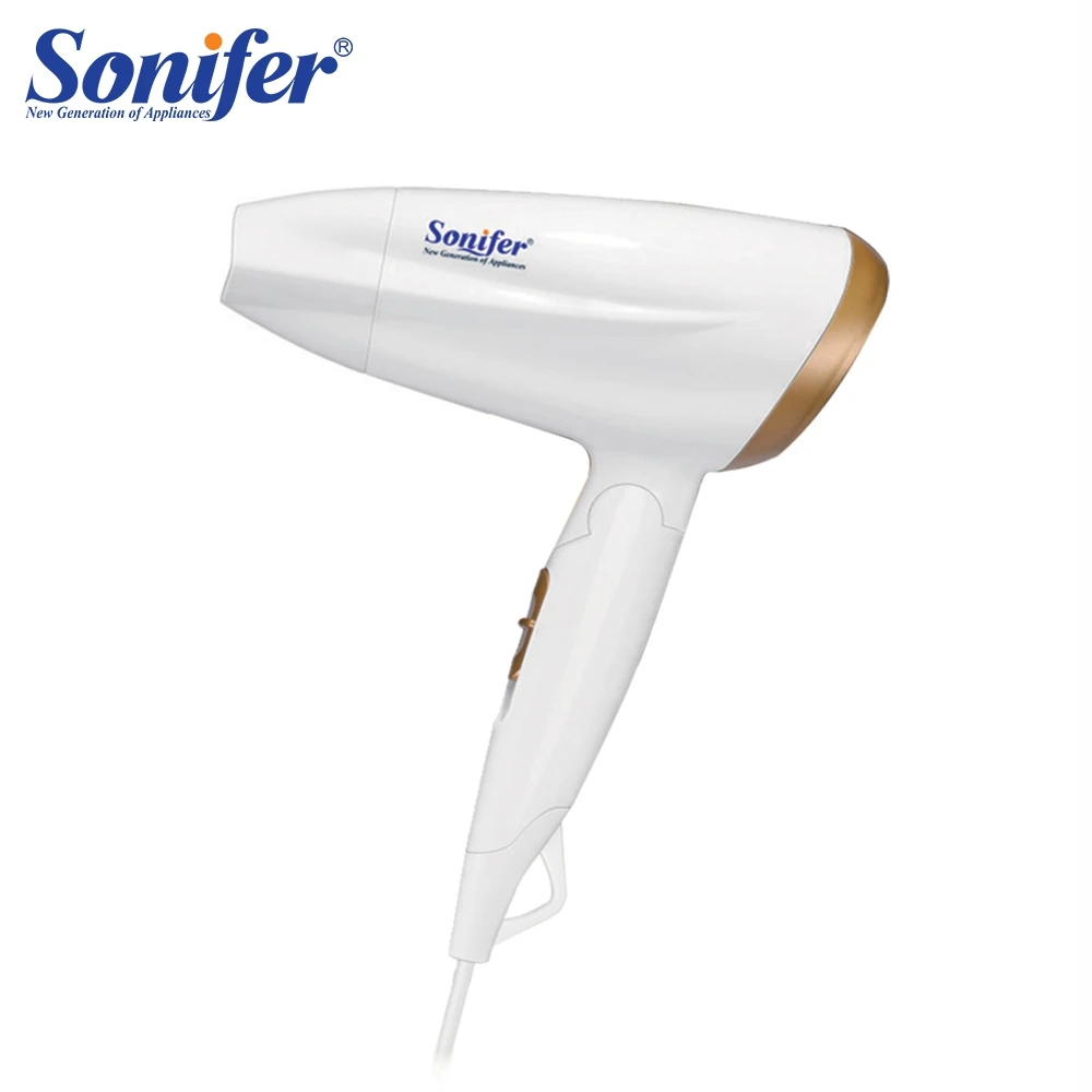 Baratos De baño Mini especial secador de pelo salón profesional golpe frío 1400 W de conservación de la energía caliente secador de pelo Sonifer