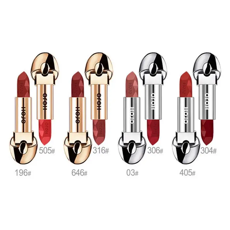 

Matte Lipstick Long Lasting Moisturizing Lip Balm Matte Lipstick Star Gemstone Makeup Lip Cosmetics Non-stick Cup Beauty Product