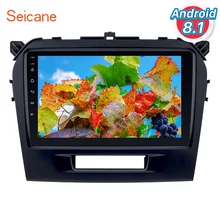 Seicane " сенсорный экран Android 8,1 2DIN Радио Bluetooth gps навигация для SUZUKI VITARA поддержка OBD2 Зеркало Ссылка