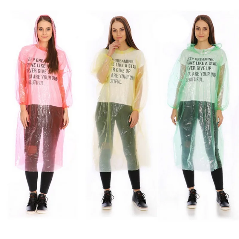 thin raincoat with hood