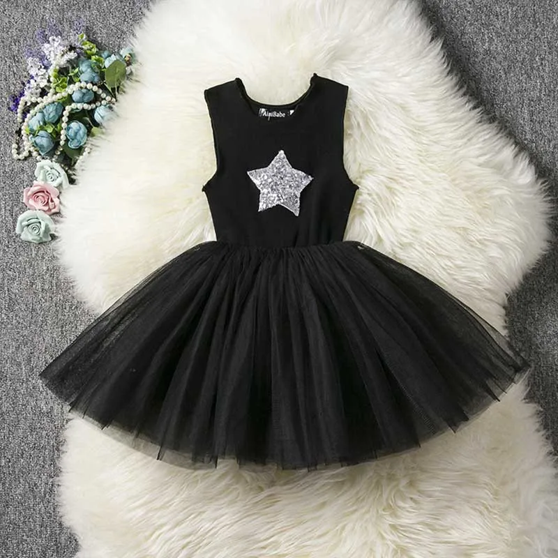 Summer Cute Girls Dress Sleeveless Newborn Baby Girl Dress Casual Kids Dresses For Wedding Party Princess Vestidos