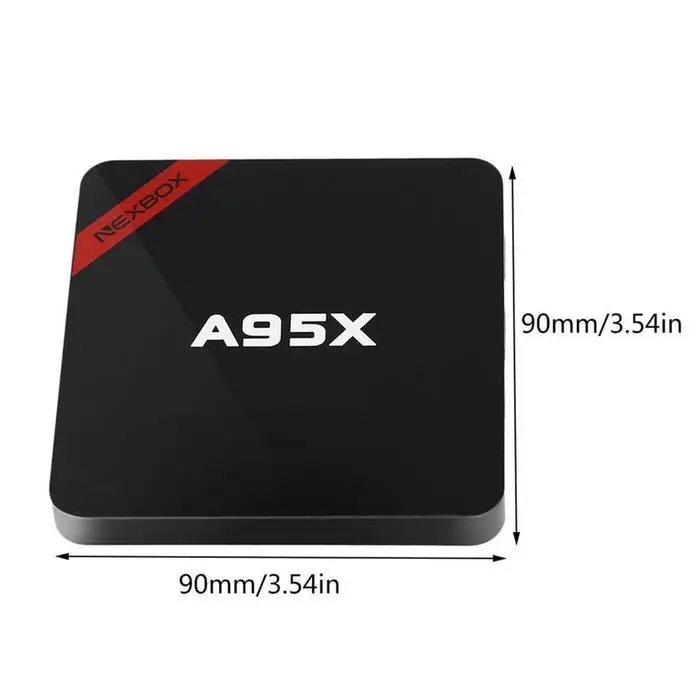 A95X S905 CPU 1 + 8G TV Box Tops Wifi US 2 4G 64 бит медиа 1G плеер многоязычный для 5V Android 5