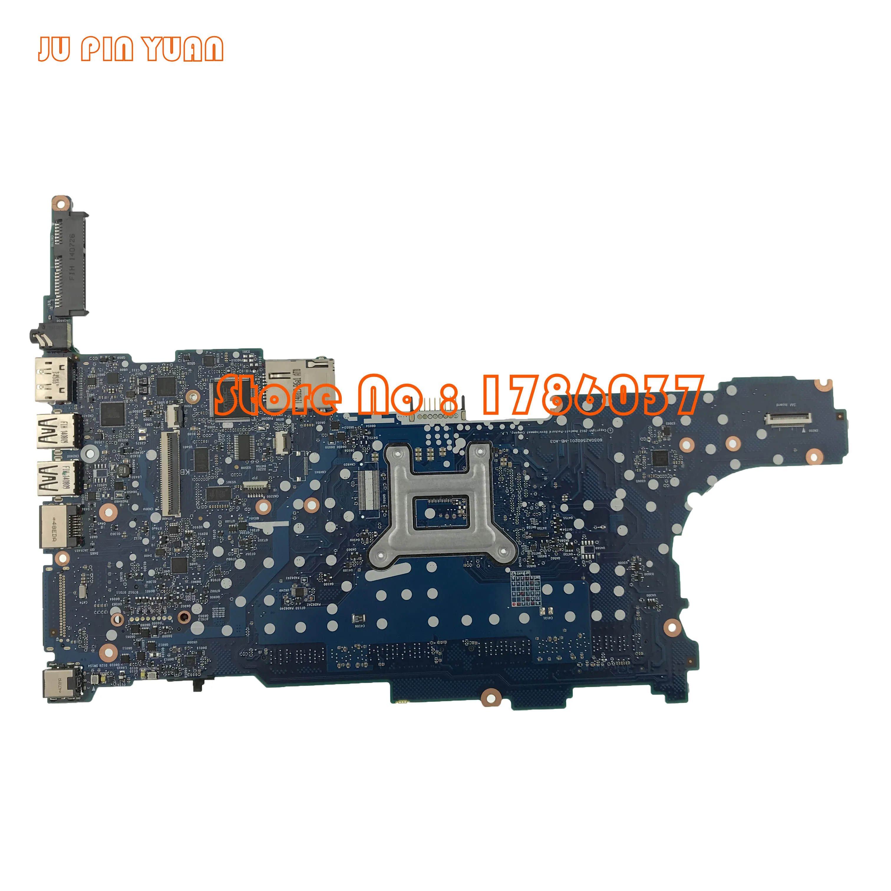 Ju pin yuan 730803-501 730803-001 730803-601 материнская плата для hp EliteBook 840 G1 Материнская плата ноутбука i5-4300U 6050A2560201-MB-A03