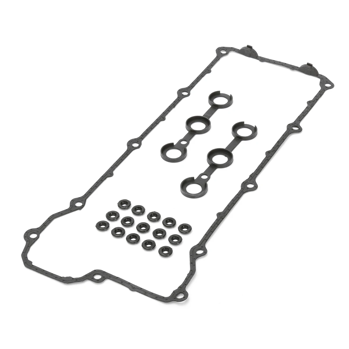 Valve Cover Gasket Set With 15 Bolt Grommets FOR BMW E36 E39 Z3 M52 S52 2.8 3.2L