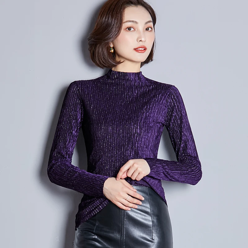 Office Lady Mesh Fabric tshirt New Spring Fashion Pure Color Bright Mesh Top Female Sexy T-shirt M-XXXL Office Lady Mesh Fabric tshirt New Spring Fashion Pure Color Bright Mesh Top Female Sexy T-shirt M-XXXL