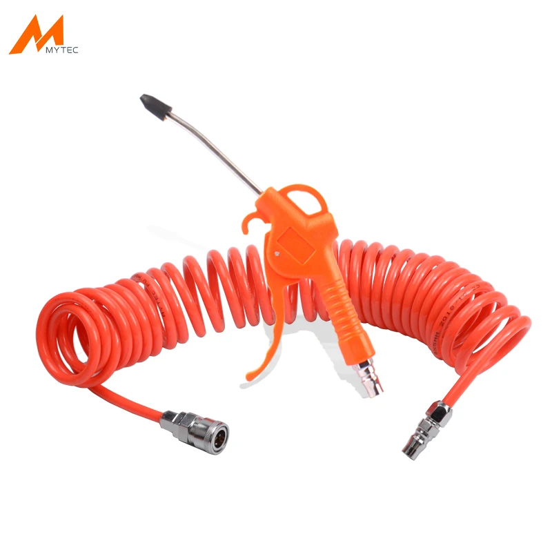 

Air Blow Gun 1/4" x 50' Air Hose Plastic Lightweight Air Duster Pneumatic Air Compressor Accessory Dust Cleaning Tools