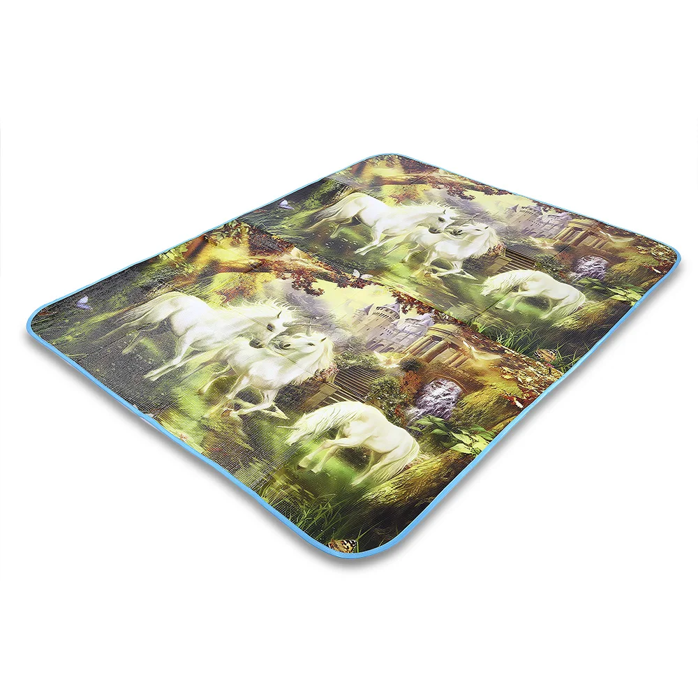 الألومنيوم احباط للماء الغبار التخييم حصيرة متعددة الوظائف التخييم المشي لمسافات طويلة تسلق الجبال PE ملون الطباعة سجادة للرحلات الألومنيوم احباط للماء الغبار التخييم حصيرة متعددة الوظائف التخييم المشي لمسافات طويلة تسلق الجبال PE ملون الطباعة سجادة للرحلات