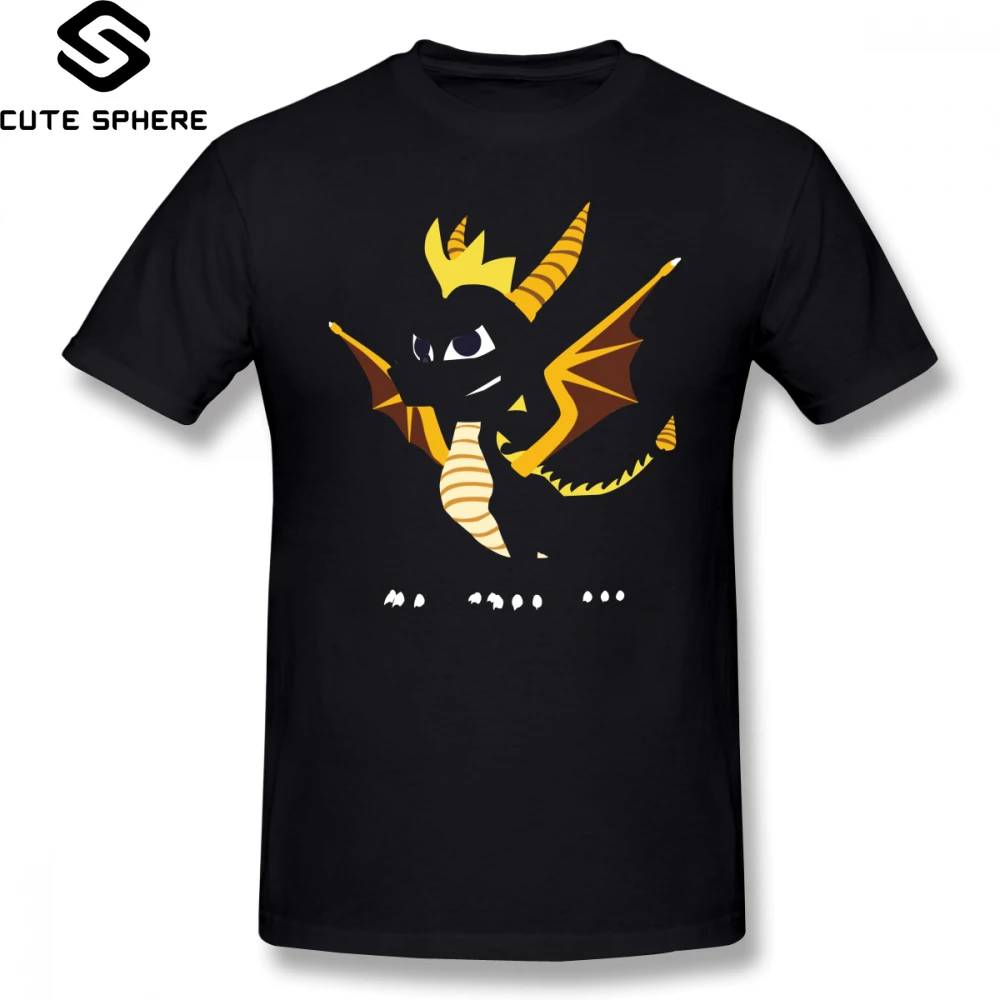 

Spyro T Shirt Spyro The Dragon T-Shirt Short Sleeves Funny Tee Shirt 100 Cotton 4xl Print Male Classic Tshirt