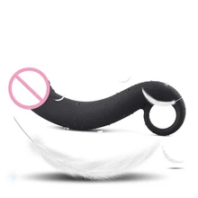 Silicone Anal Dildo G Spot Stimulate Anal Plug Fake Penis Prostate Massage Adult Sex Toy for Women Men Gay Masturbator Butt Plug