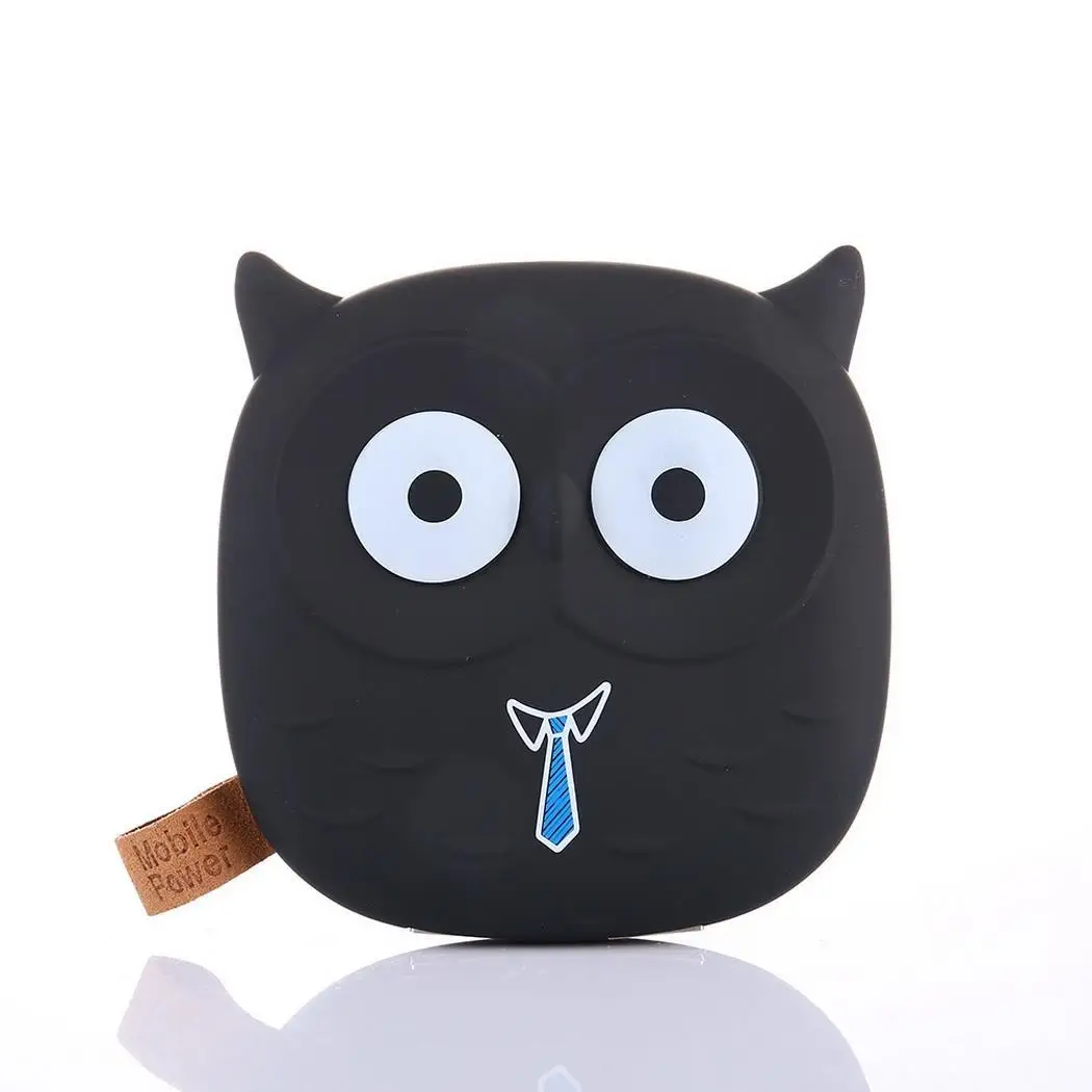 12000 мАч милый мультфильм животных Dual USB запасные аккумуляторы для телефонов