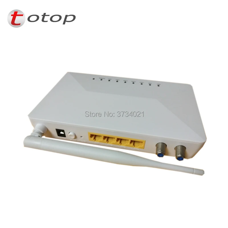 OP MSS5004W EOC slave terminal device 4 10/100 м RJ45 port + CATV Wifi (300 Мбит/с) ONU|Оптоволоконное оборудование|
