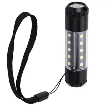 

6 Modes COB LED Aluminum Alloy Waterproof High Light Emergency Flashlight Emergency Flashlight Portable Flashlight