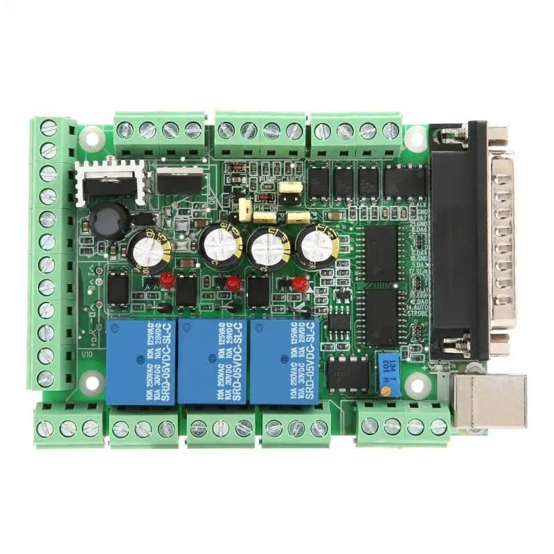 6 CNC MACH3 USB интерфейсная плата адаптер для Двигателя драйвер инструмента|Драйвер