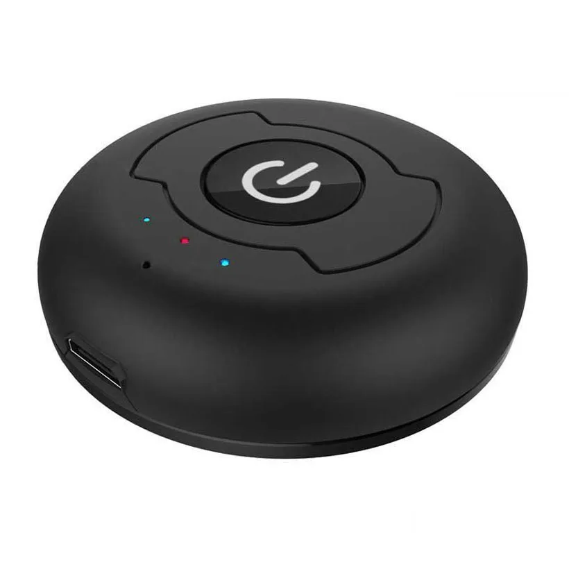 

Bluetooth Stereo Transmitter, Wireless Bluetooth TV Audio Transmitter Support Two Bluetooth Headphones or Speaker Simultaneous