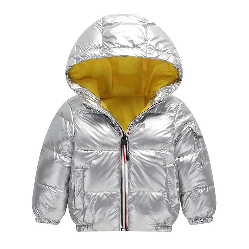 

2019 Autumn New Baby Coat Children Children Light Down Jackets Kids Long Sleeve Thickening Hooded Warm Loose Coat