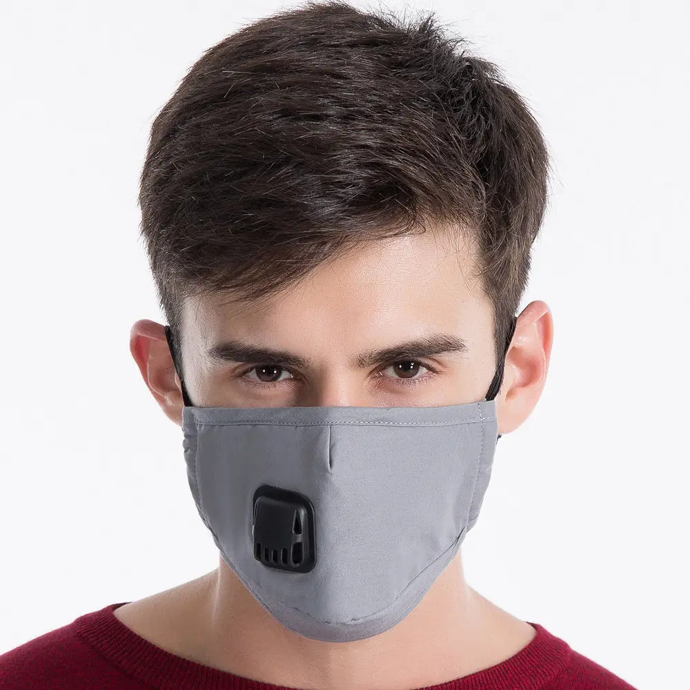 Fashion Washable Cotton Anti dust Face Mouth Mask Breathable Filter