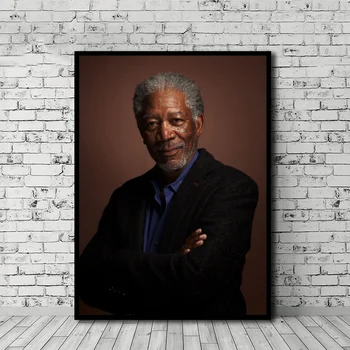 

Morgan Freeman Poster Canvas Painting Print Wall Art Home Decor No Frame Dropshipping