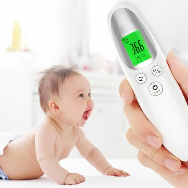 

Infrared Thermometer Noncontact Type FDA/CE Body Temperature Measuring Tool For Digital Medical Baby Ear Thermometer For Gift O3