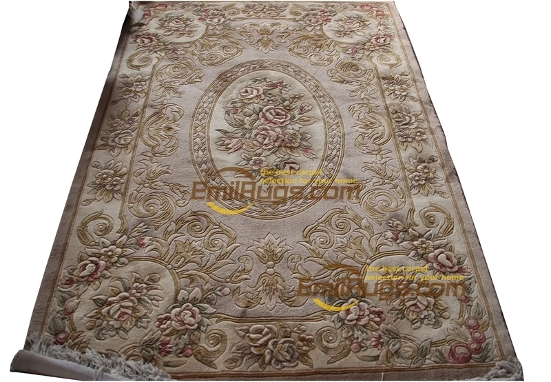 

Vintage Hand Made French Savonnerie Wool Rug Carpet Handmade Mandala Home Decoration Carpet Mandala Area Runner Carpet