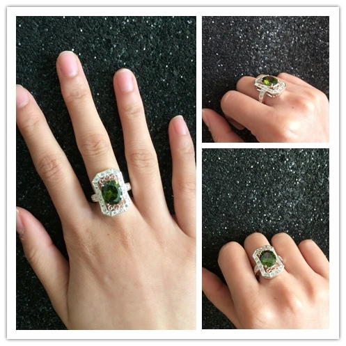 

Huitan Cocktail Party Ring with Huge Oval Shape Cubic Zirconia Vintage Luxury Jewelry Best Wedding Anniversary Rings for Women