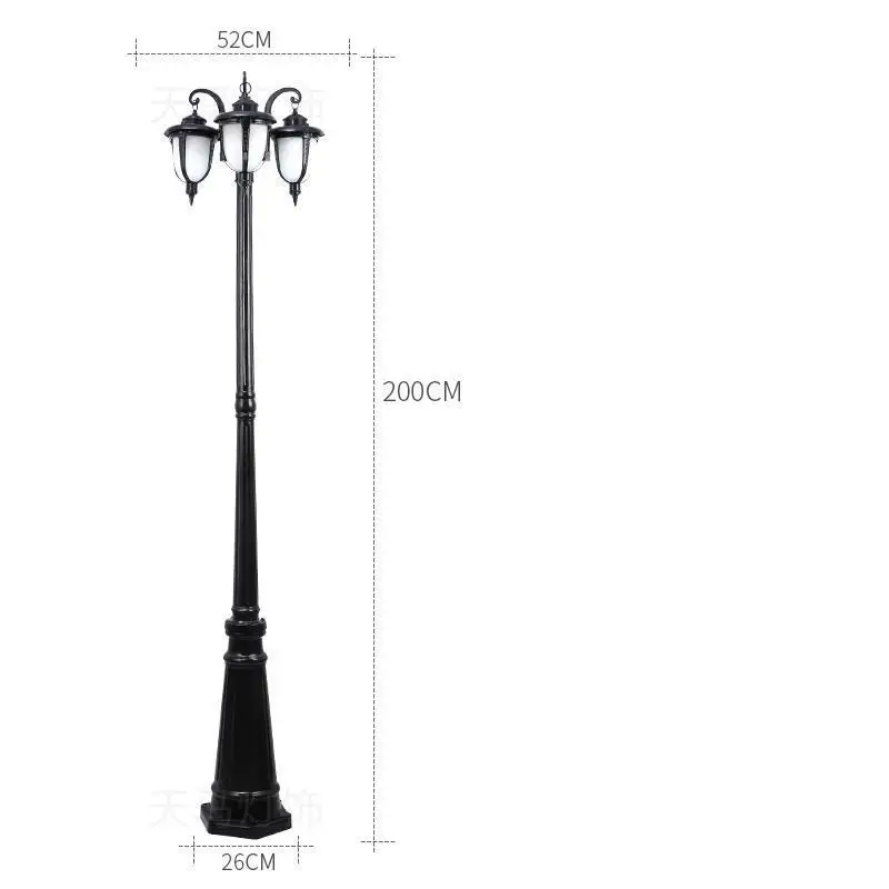 Giardino Strassenbeleuchtung Farola наружный стиль Jalan Tenaga Surya Led Плаза Lampione лампа уличная дорога