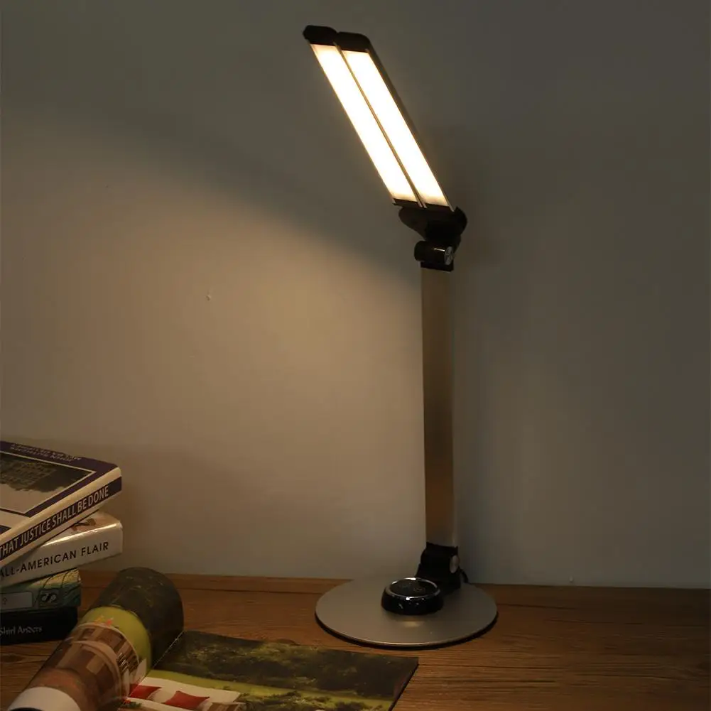 

LED Eye Protection Desk Lamp With USB Charging Folding Table Light For Home Reading Studying 180 degree Rotation