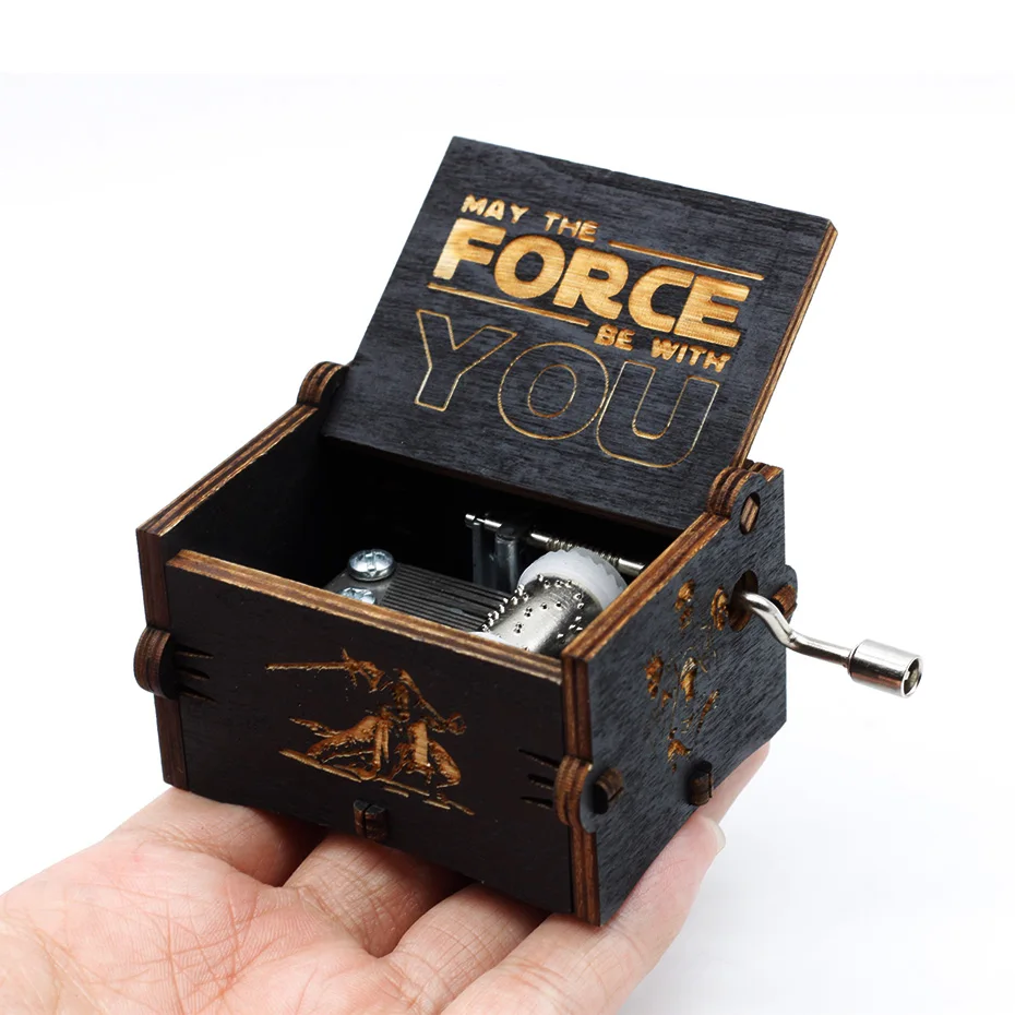 2019 caliente creativo Retro caja de música juego del trono, juego de caja de música de Star Wars, regalos de cumpleaños 2019 caliente creativo Retro caja de música juego del trono, juego de caja de música de Star Wars, regalos de cumpleaños