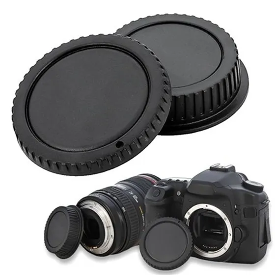 

Camera Body Cap and Rear Lens Cover Cap for Canon EOS