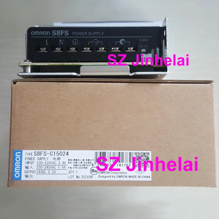 OMRON S8FS C15024 подлинный оригинальный импульсный источник питания 24VDC 6.5A блок