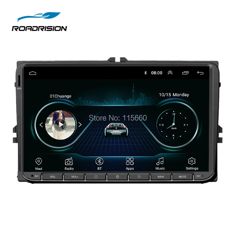 RoadRision автомобиля радио gps Мультимедиа навигации для Skoda/Seat/Volkswagen VW Гольф Touran Passat
