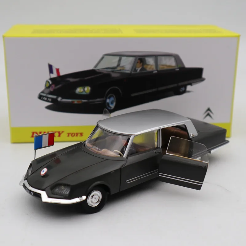 Atlas 1/43 французский Dinky 1435 Citroen DS Presidentielle литье под давлением модели игрушки автомобиль подарок Ограниченная серия Коллекция