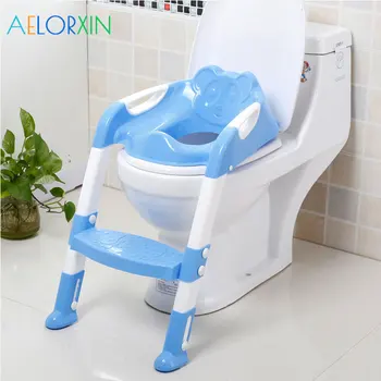 

11.11 Baby Potty Training Folding Travel Baby Potty Toilet Children's Potty Toilet Seat With Adjustable Ladder For Newborns