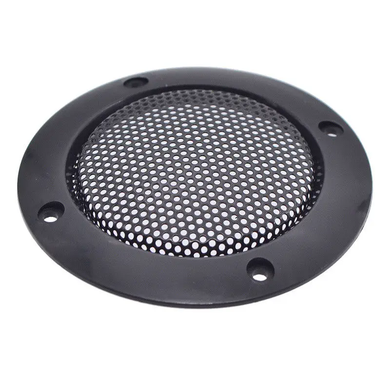 

2pcs/lot 3Inch Black Replacement Round Speaker Protective Mesh Net Cover Grille Circle Metal Audio Speaker Accessories