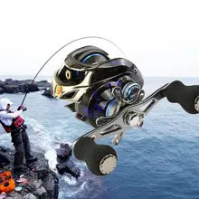 12+ 1 BB 6,3: 1 ручной МУЛЬТИПЛИКАТОРНАЯ Рыболовная катушка Наживка литья бочкообразные катушки