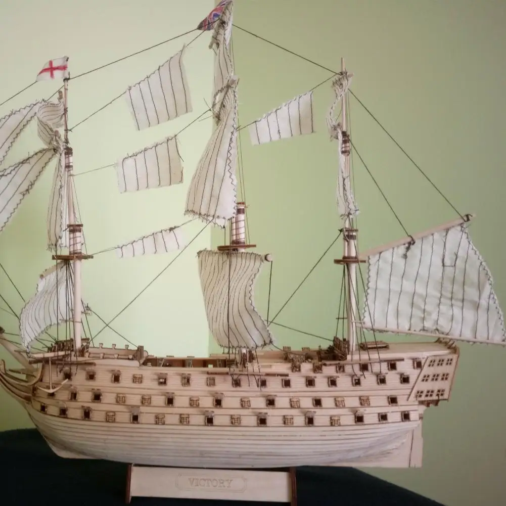 LeadingStar DIY деревянная сборная игра корабль Королевского морского флота парусная