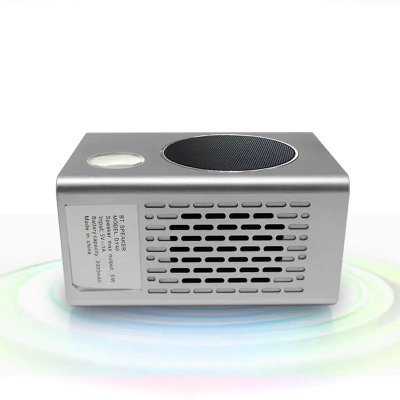 

Bluetooth Speaker Alarm Night Light Smart FM Radio Multifunction Hifi Audio TF Card Player Quick Delivery